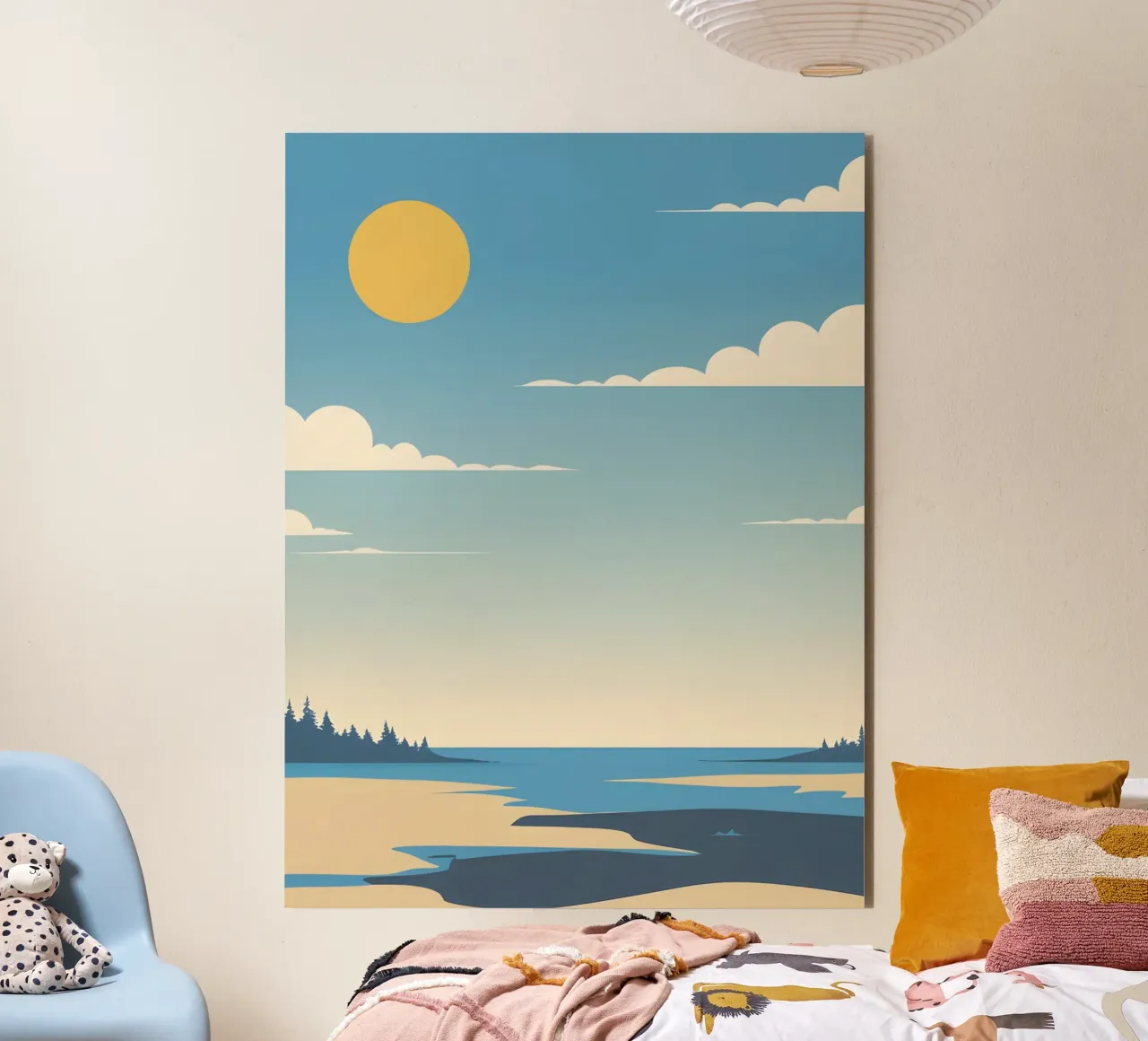 Linea dell'orizzonte semplice alluminio dibond da LIFESTYLE OBJECTS