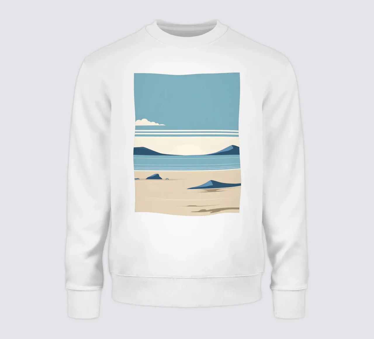 Linea dell'orizzonte semplice felpa da LIFESTYLE OBJECTS