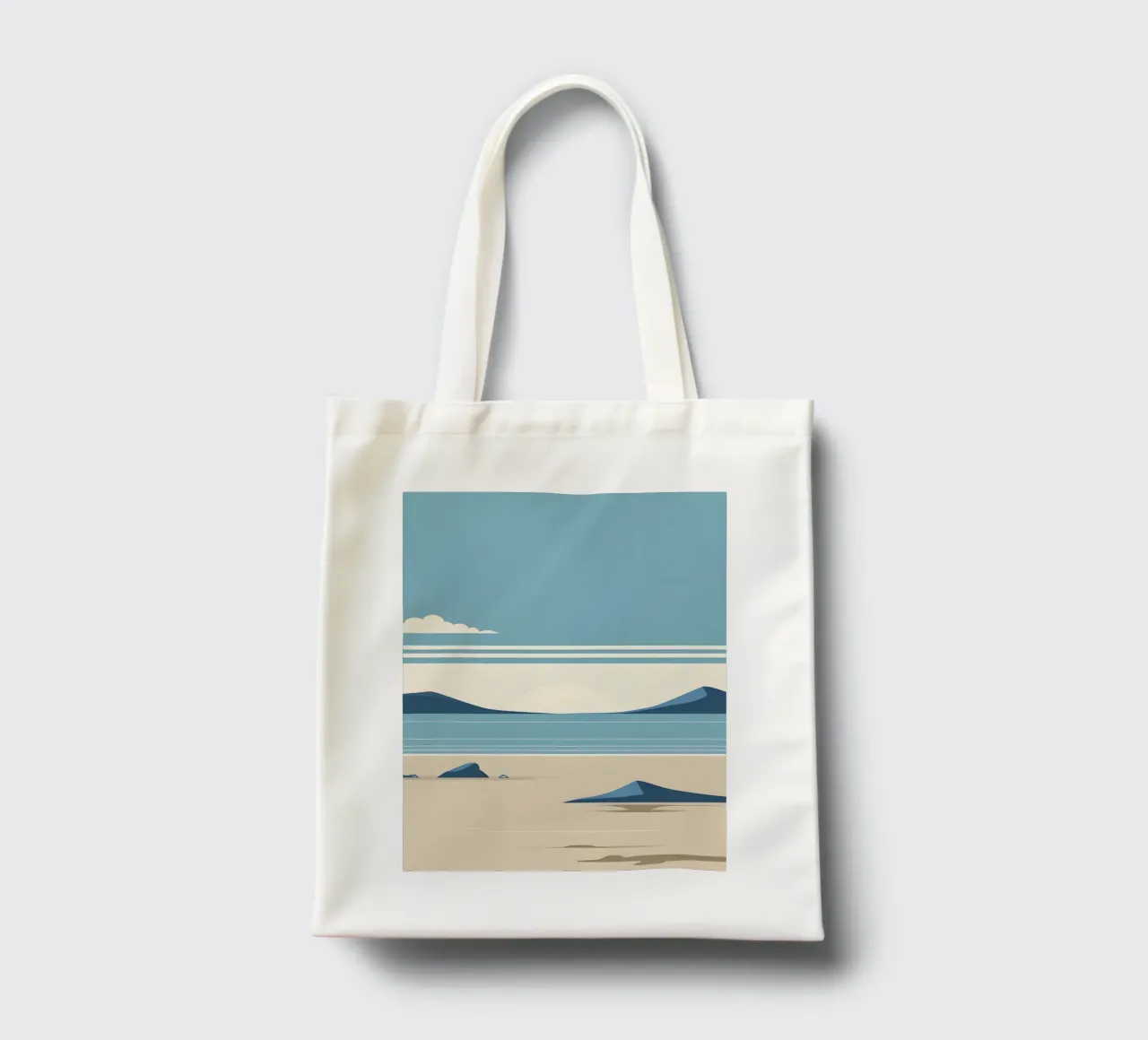 Linea dell'orizzonte semplice borsa in juta da LIFESTYLE OBJECTS