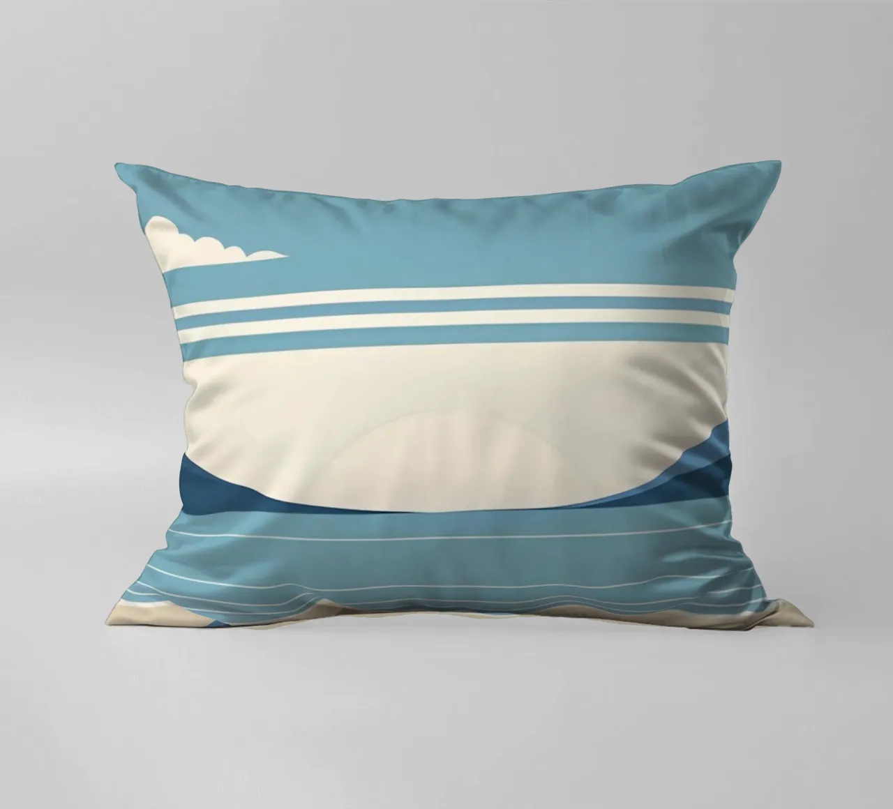 Linea dell'orizzonte semplice cuscino da LIFESTYLE OBJECTS