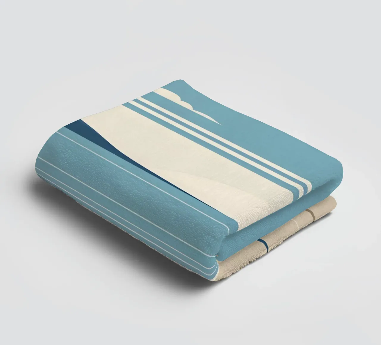 Linea dell'orizzonte semplice asciugamano da bagno da LIFESTYLE OBJECTS