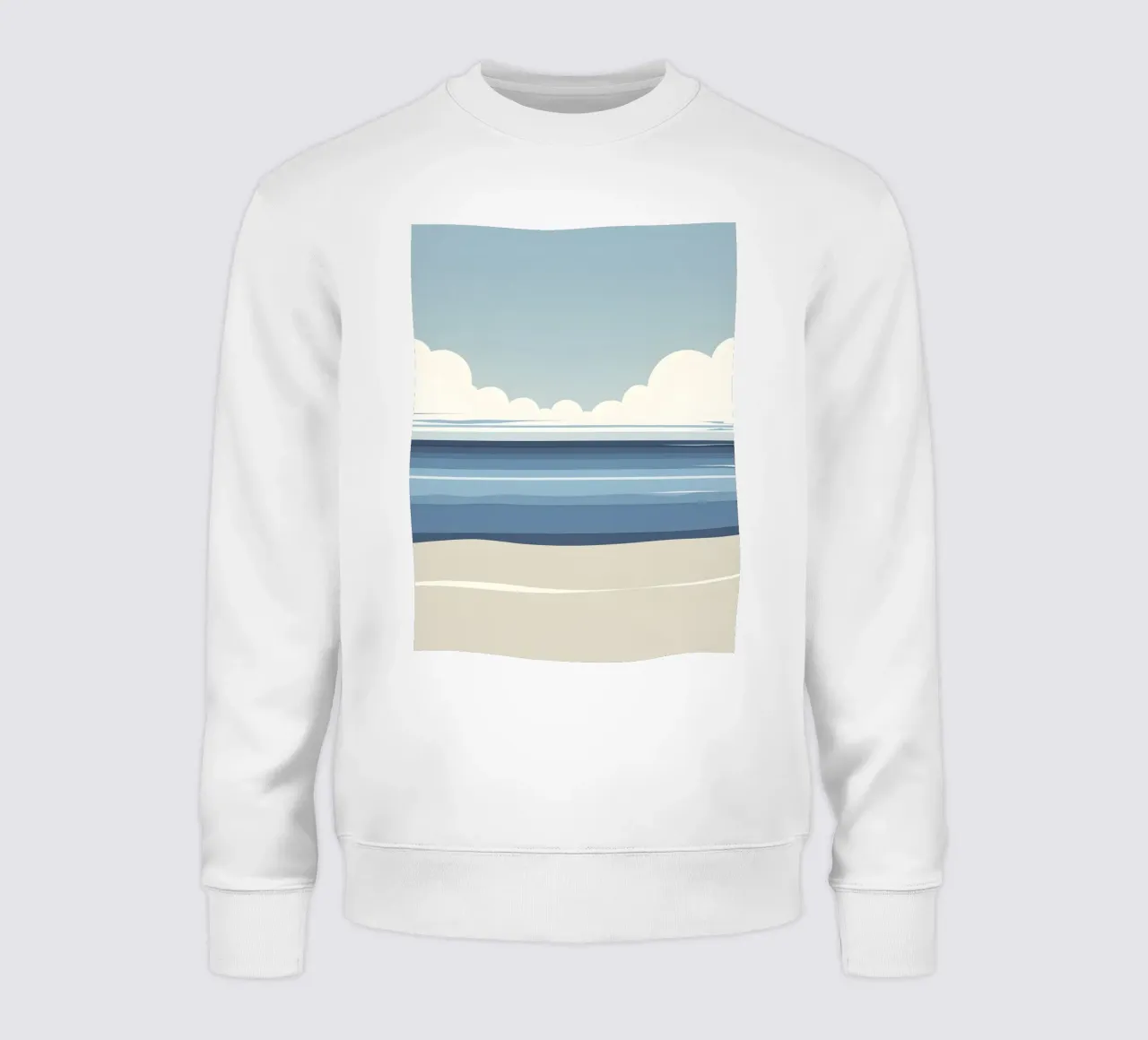 Linea dell'orizzonte semplice felpa da LIFESTYLE OBJECTS