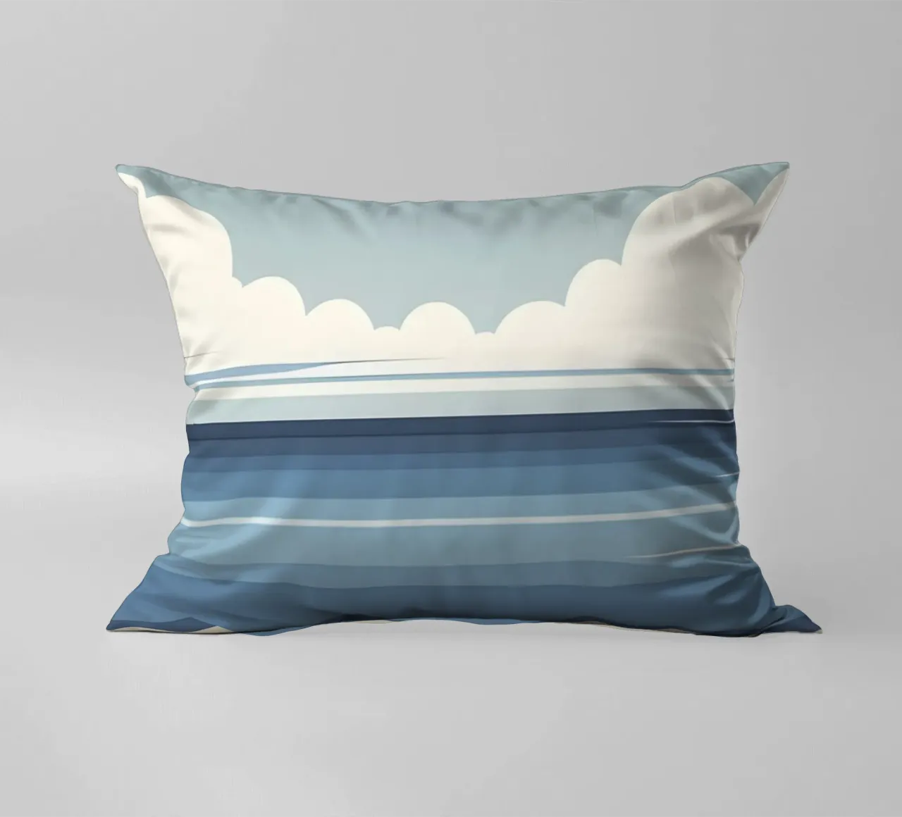 Linea dell'orizzonte semplice cuscino da LIFESTYLE OBJECTS