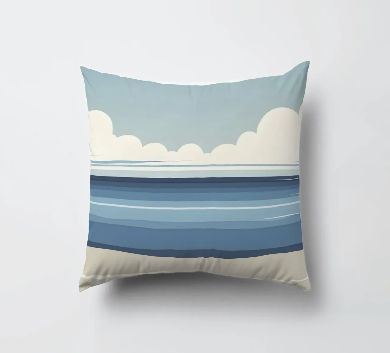 Linea dell'orizzonte semplice cuscino da LIFESTYLE OBJECTS