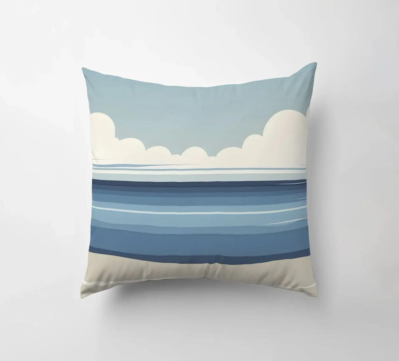 Linea dell'orizzonte semplice cuscino da LIFESTYLE OBJECTS