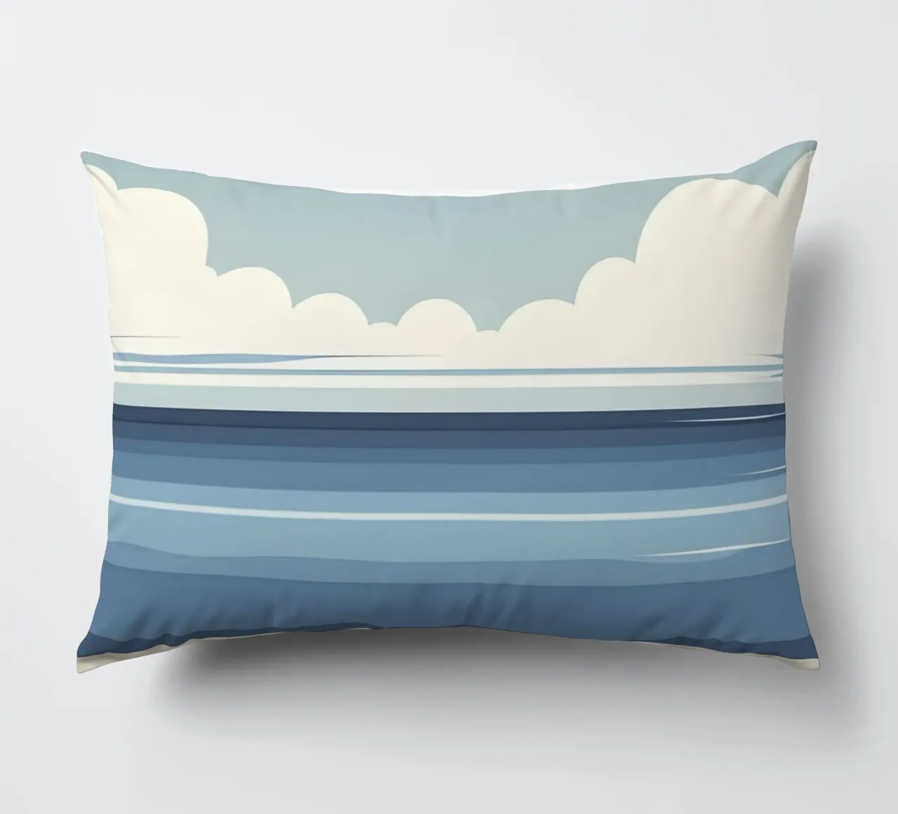 Linea dell'orizzonte semplice cuscino da LIFESTYLE OBJECTS