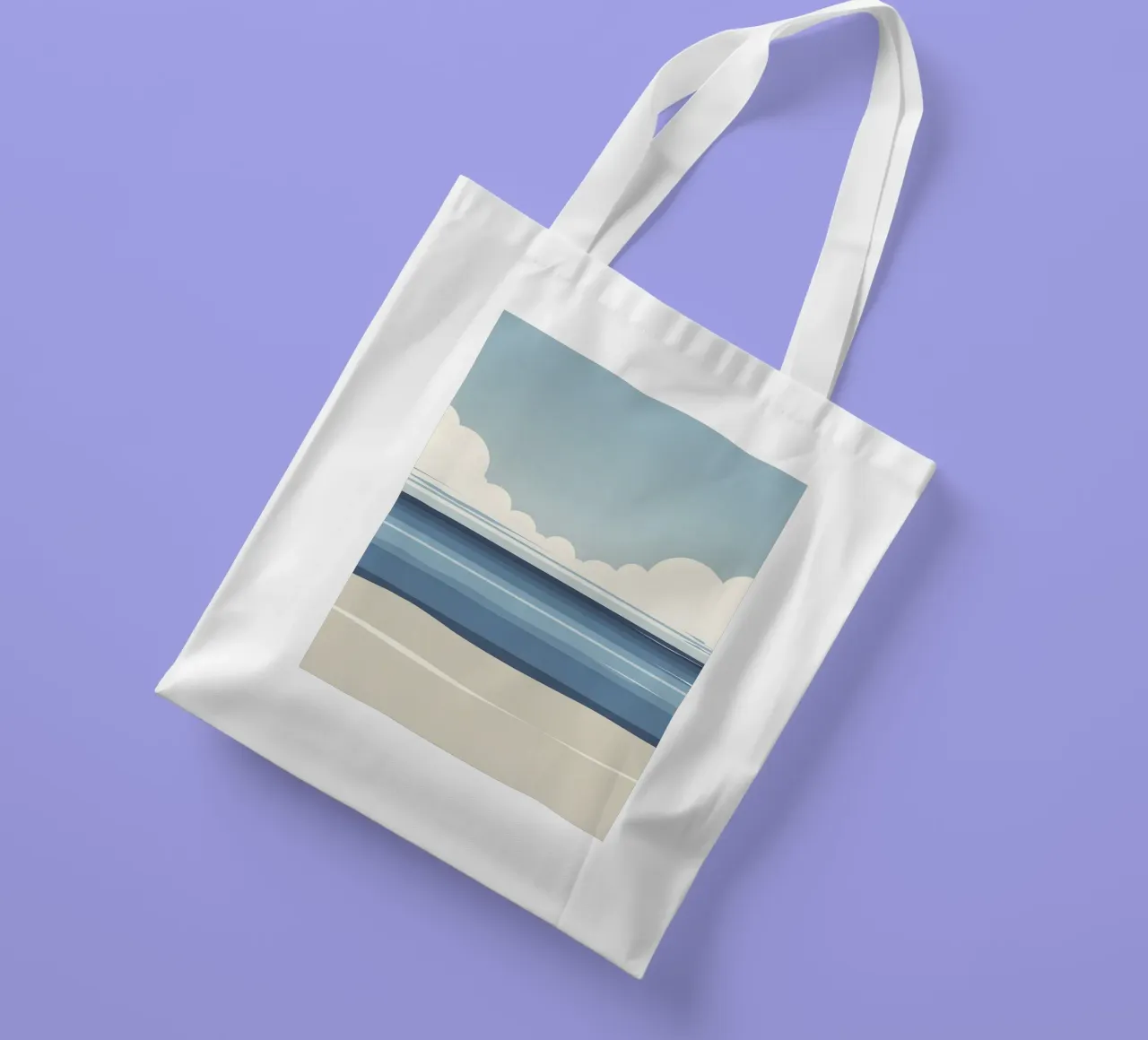 Linea dell'orizzonte semplice borsa in juta da LIFESTYLE OBJECTS