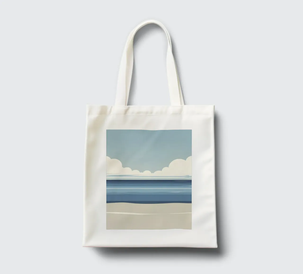 Linea dell'orizzonte semplice borsa in juta da LIFESTYLE OBJECTS