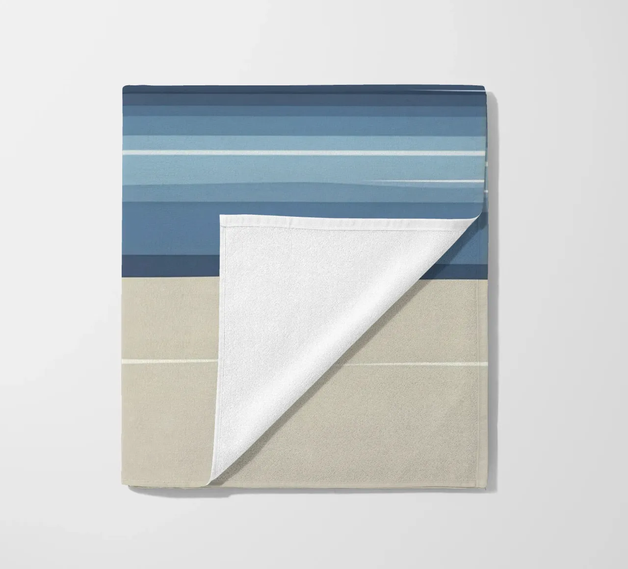 Linea dell'orizzonte semplice telo mare da LIFESTYLE OBJECTS