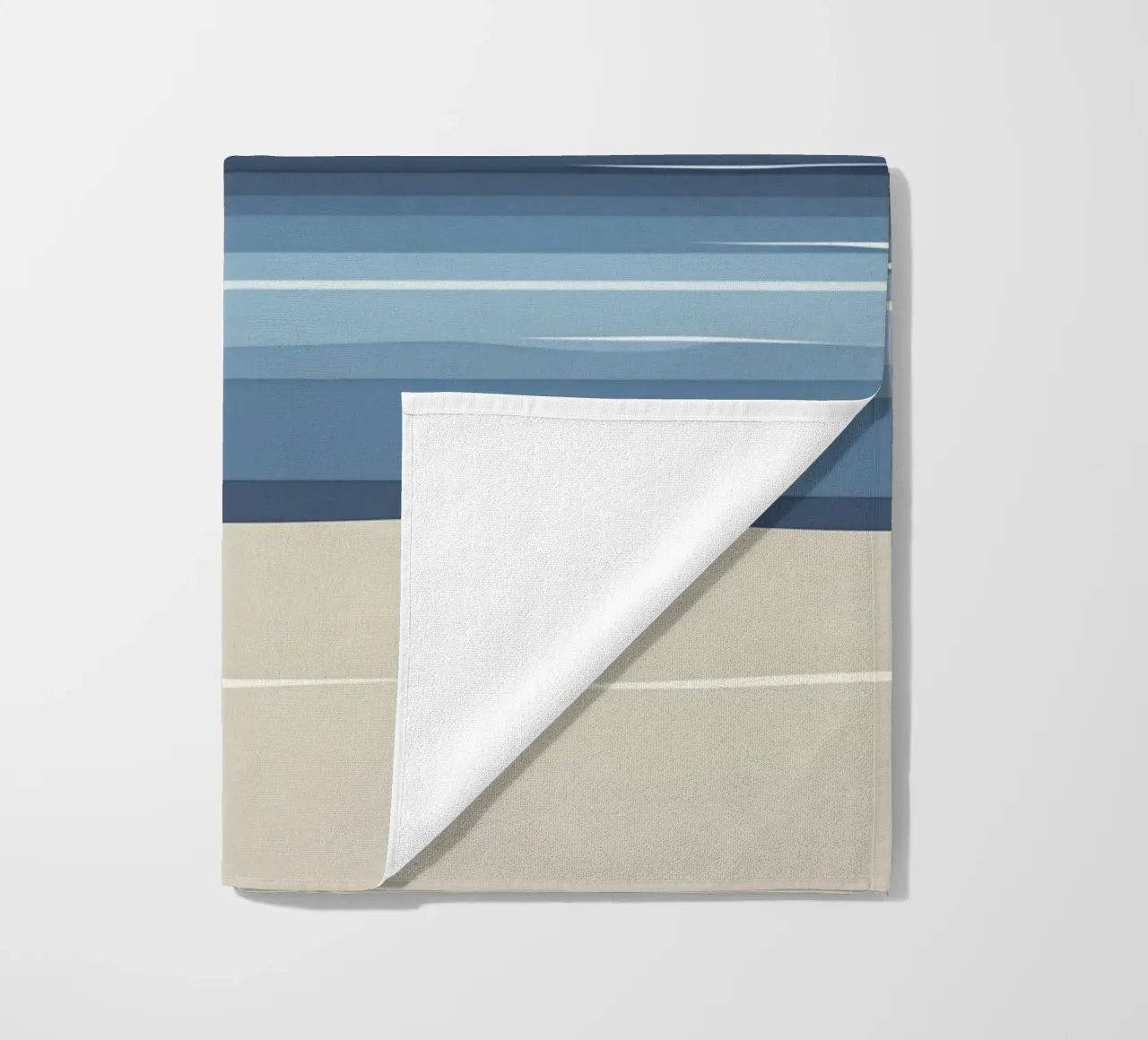 Linea dell'orizzonte semplice telo mare da LIFESTYLE OBJECTS