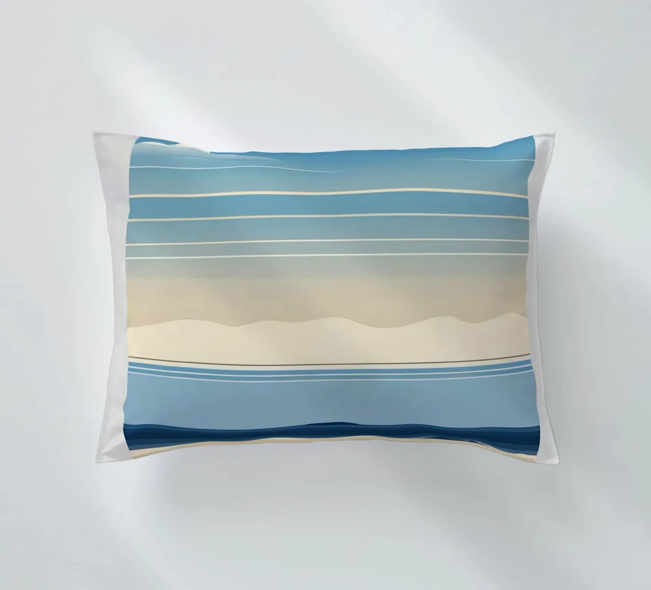 Linea dell'orizzonte semplice cuscino da LIFESTYLE OBJECTS
