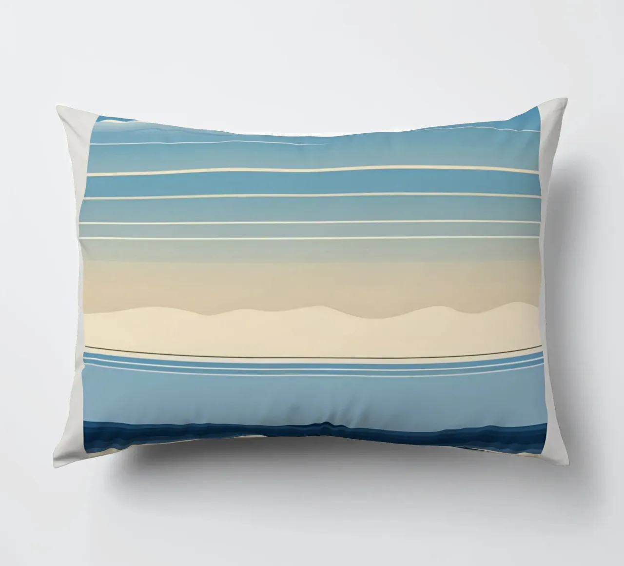 Linea dell'orizzonte semplice cuscino da LIFESTYLE OBJECTS