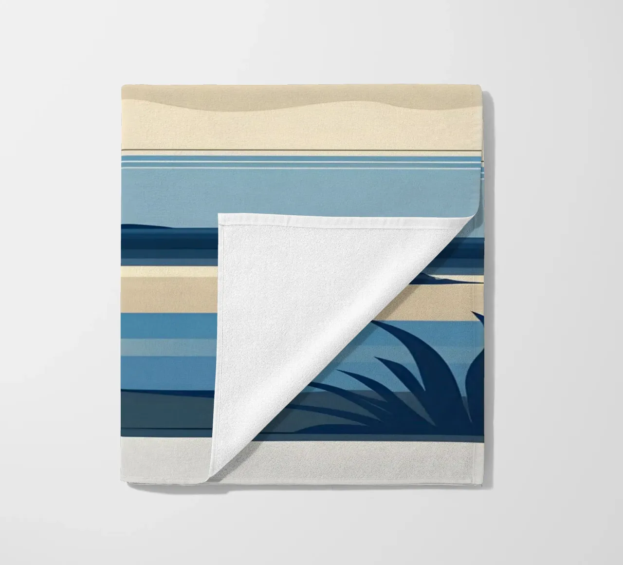 Linea dell'orizzonte semplice telo mare da LIFESTYLE OBJECTS