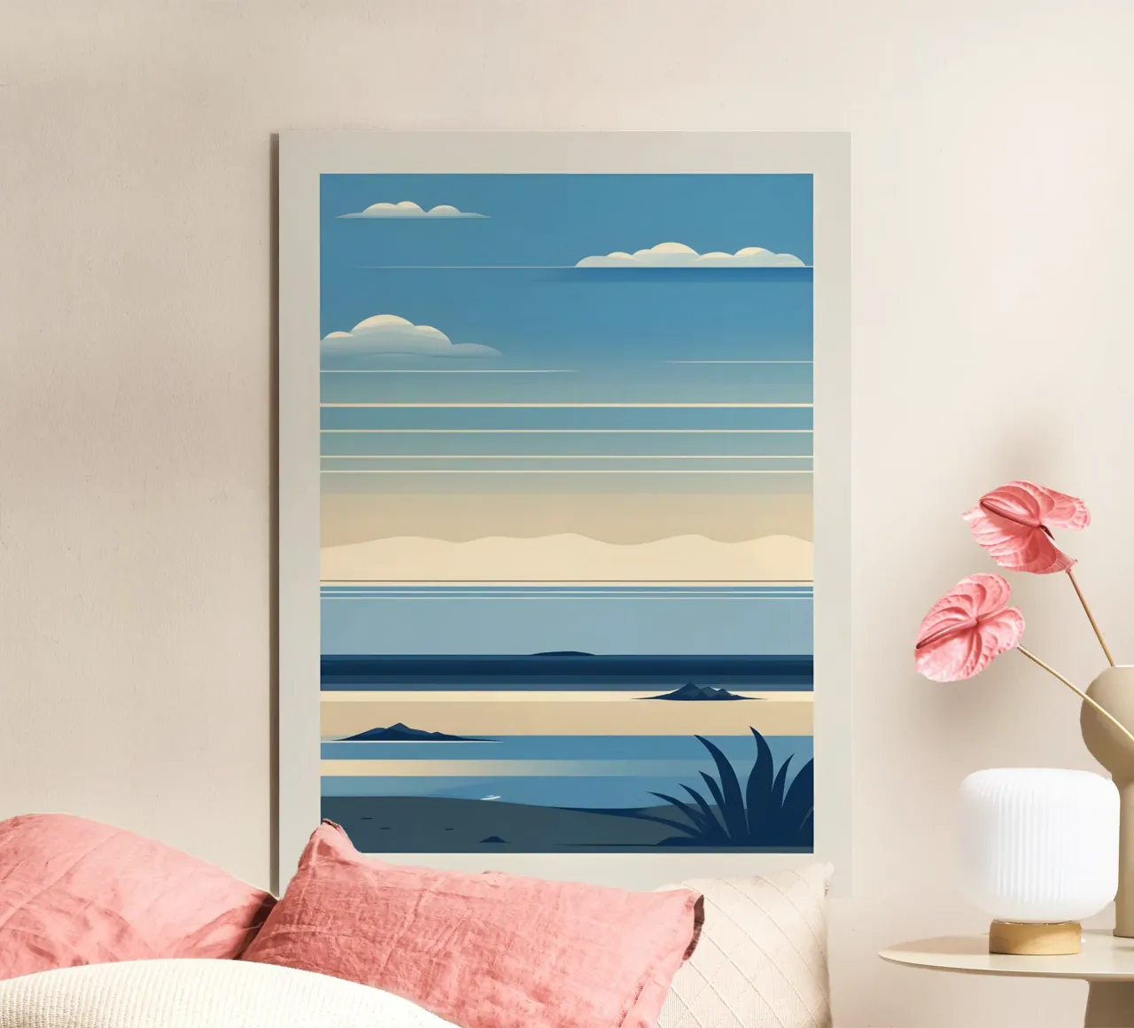 Linea dell'orizzonte semplice alluminio dibond da LIFESTYLE OBJECTS