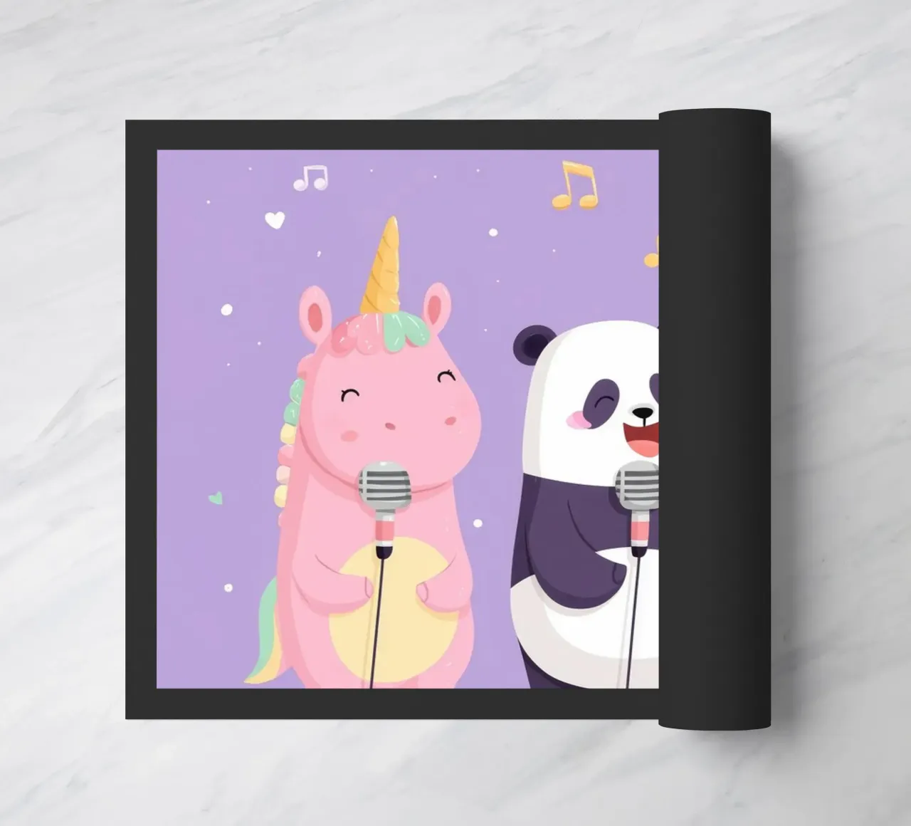 Unicorn, Panda & Zebra Band zerbino da Kiara