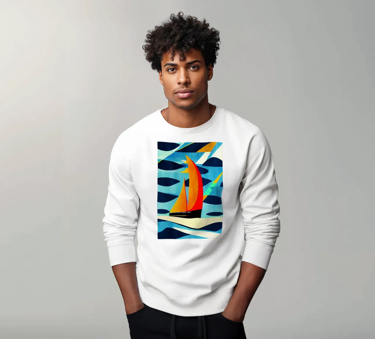 Côte D'Azur sudadera de Bo Anderson