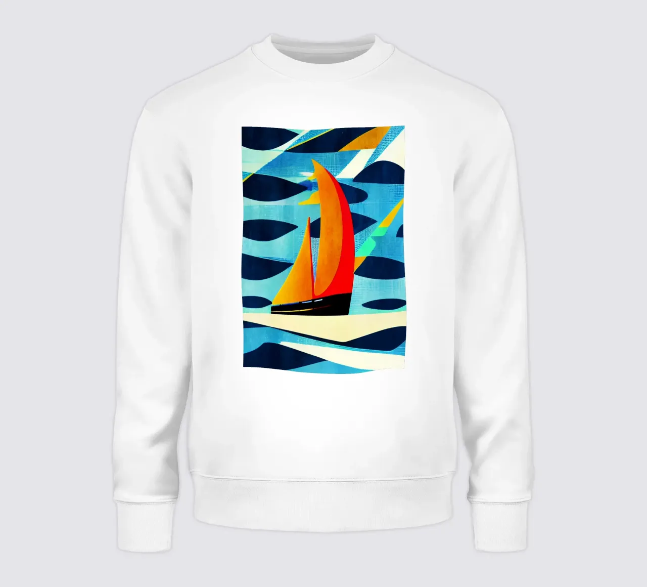 Côte D'Azur sweatshirt by Bo Anderson