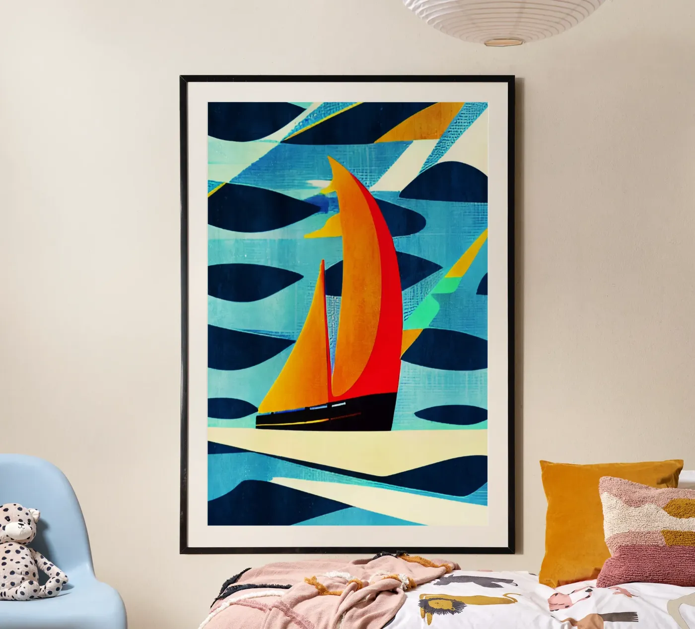 Côte D'Azur poster da Bo Anderson