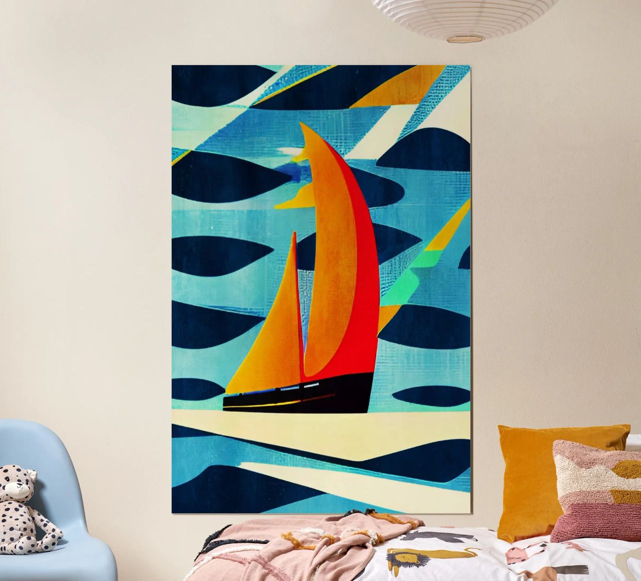 Côte D'Azur poster by Bo Anderson