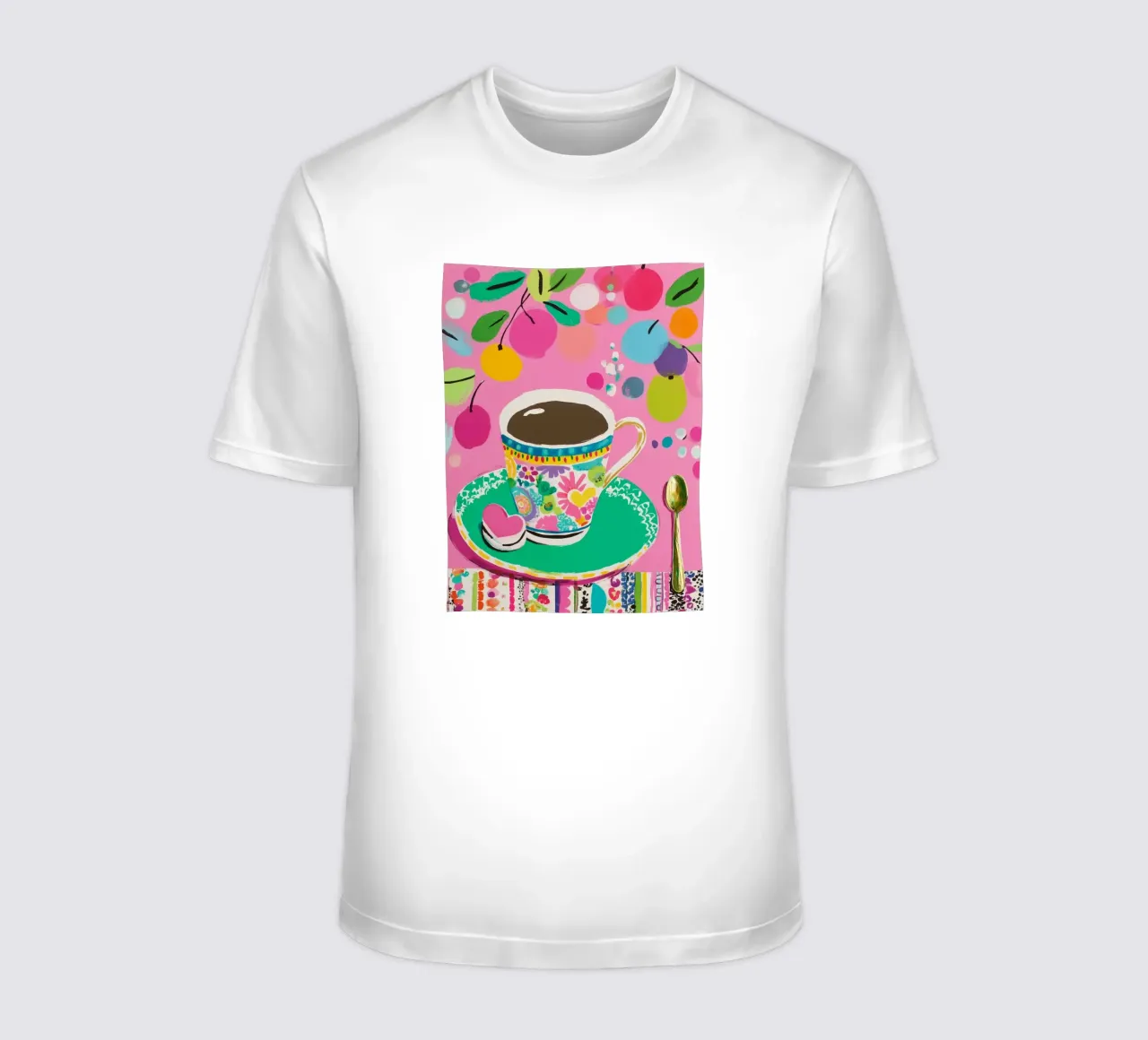 Tazza di caffè in primavera t-shirt da Carinaprint