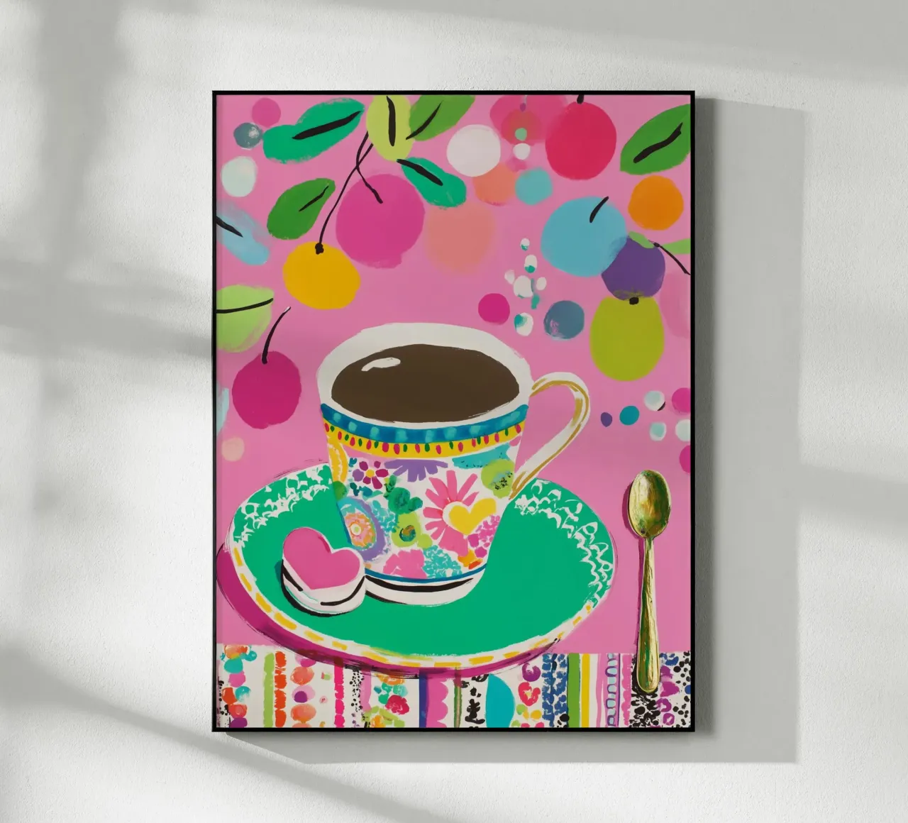 Tazza di caffè in primavera plexiglass da Carinaprint