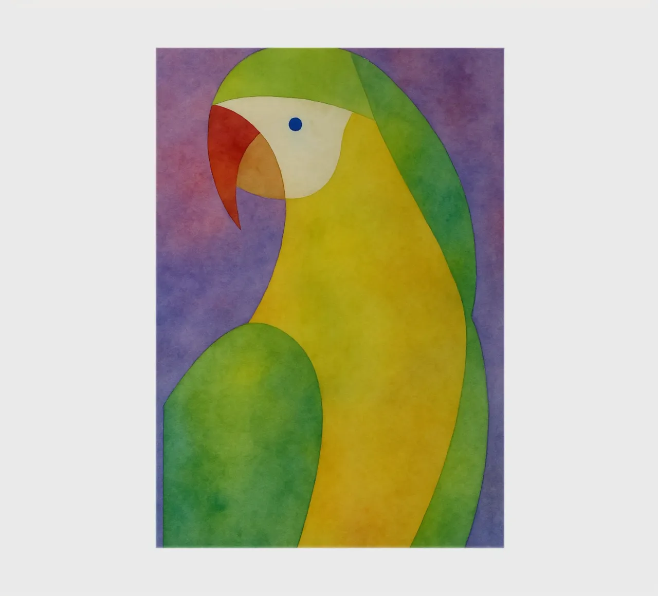 bird abstract drawing notebook by bougenfille