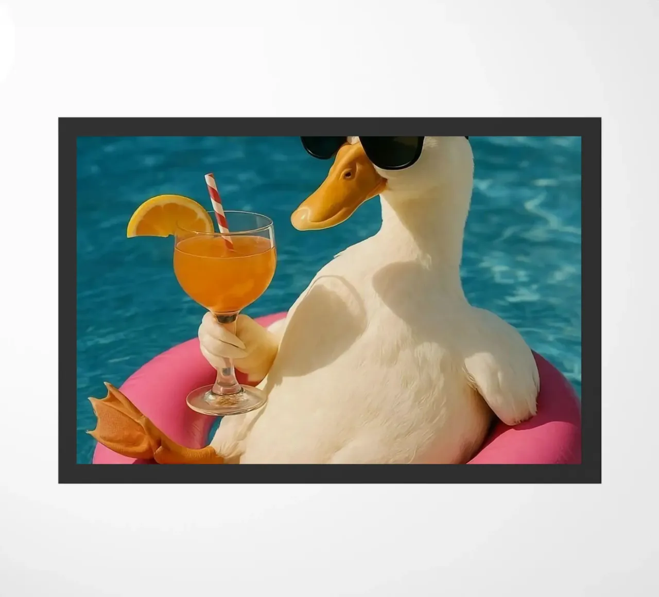 duck with juice on water zerbino da matthen