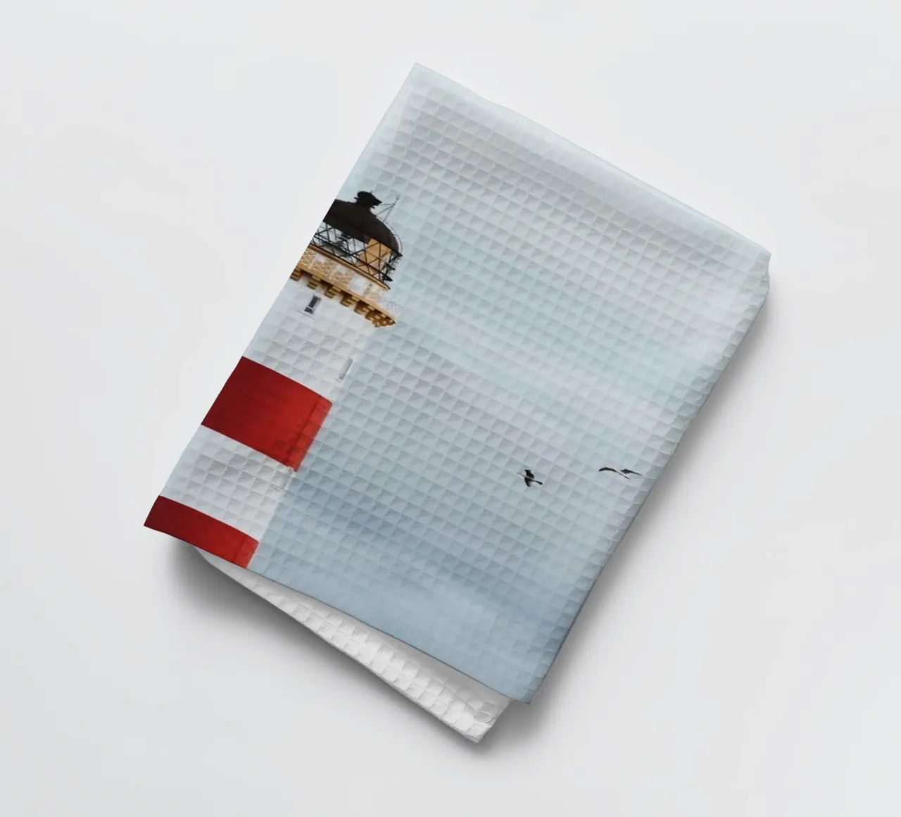 lighthouse with birds canovaccio da cucina da matthen