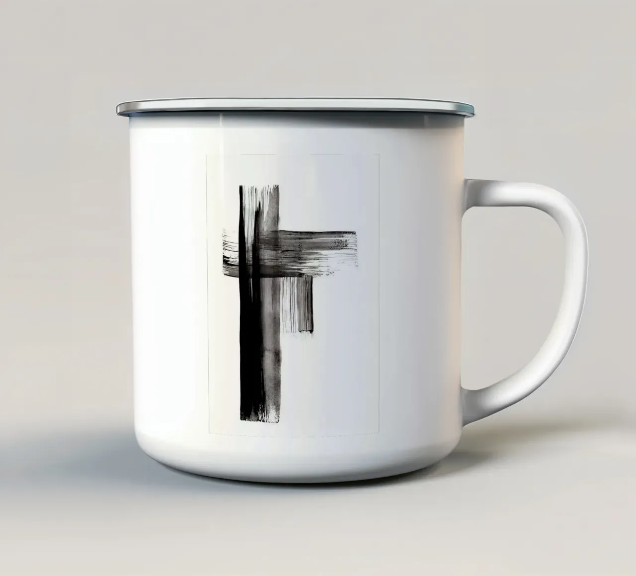 ink paint in art tazza in smalto da matthen