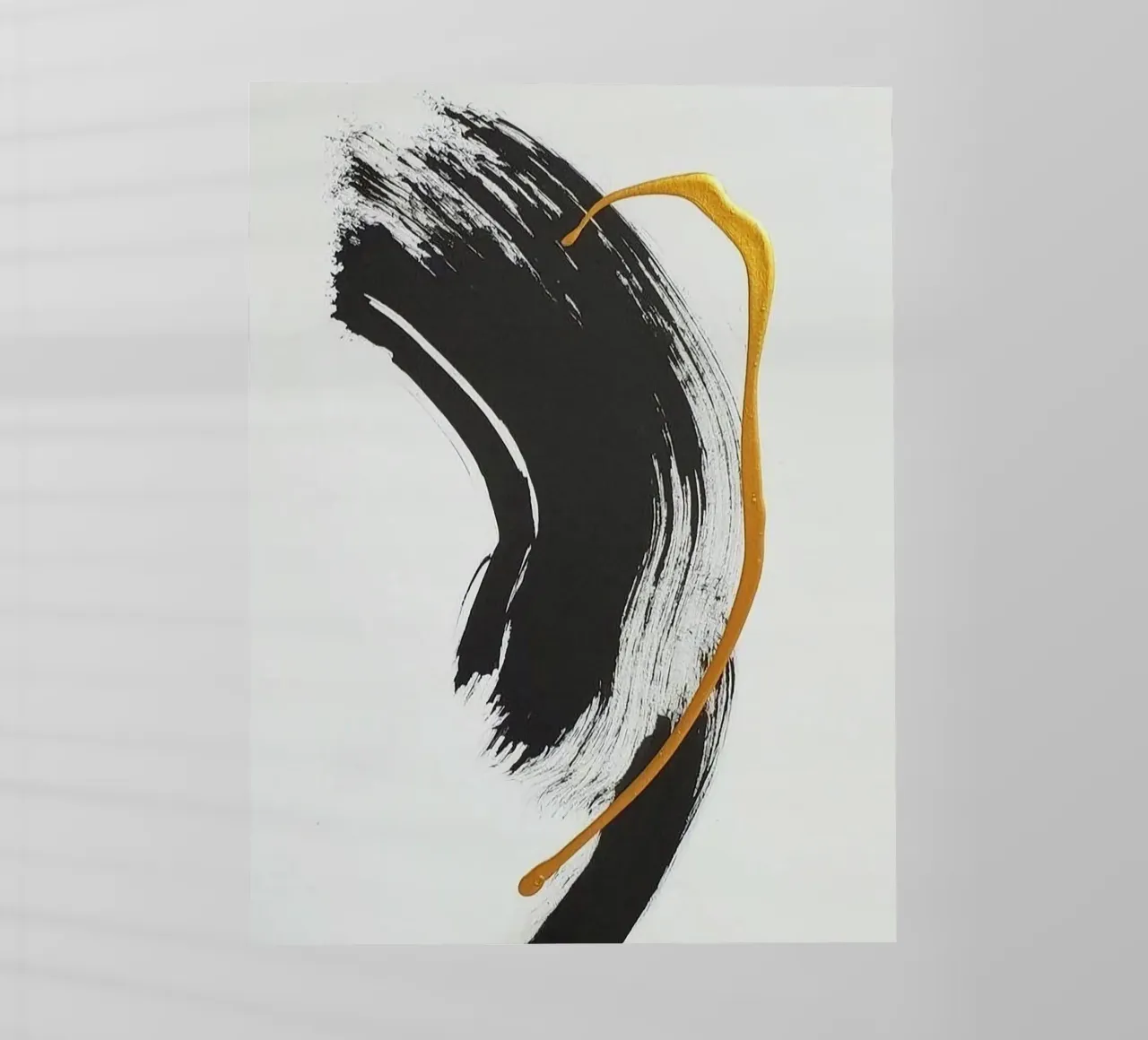 ink paint art curve pellicola backlit da matthen