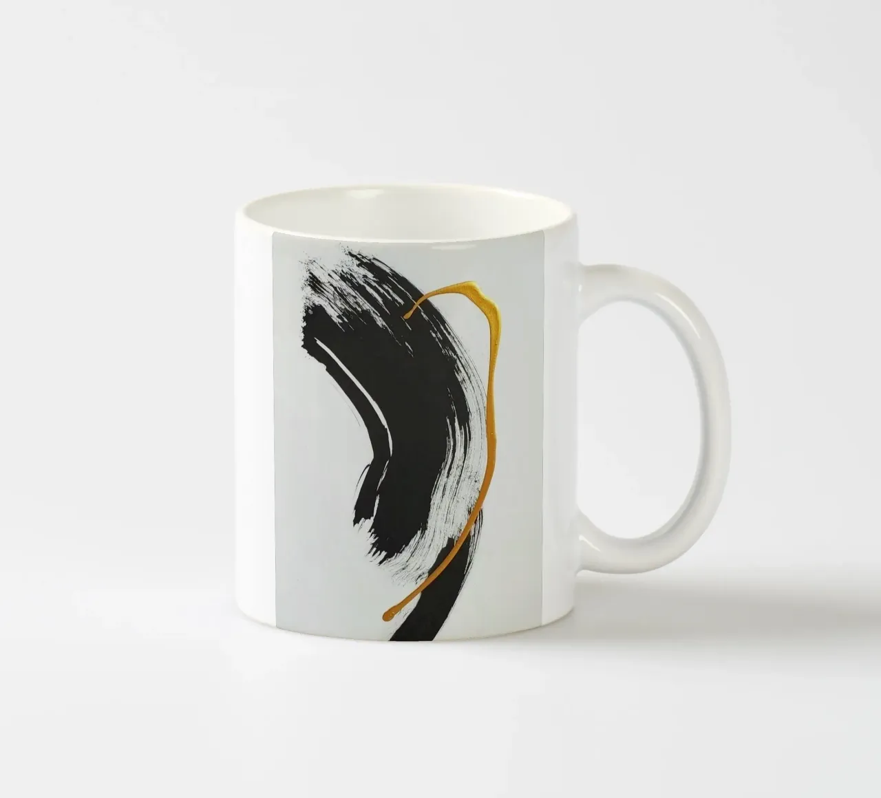 ink paint art curve tazza in ceramica da matthen