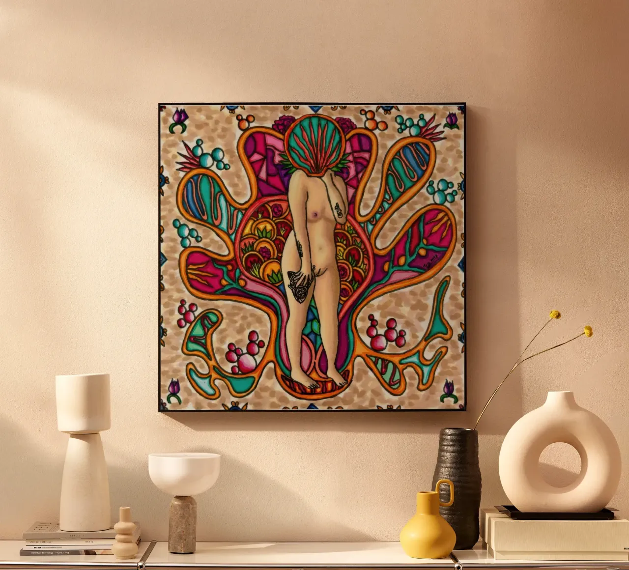 Donna calda 2 plexiglass da Amseldsg