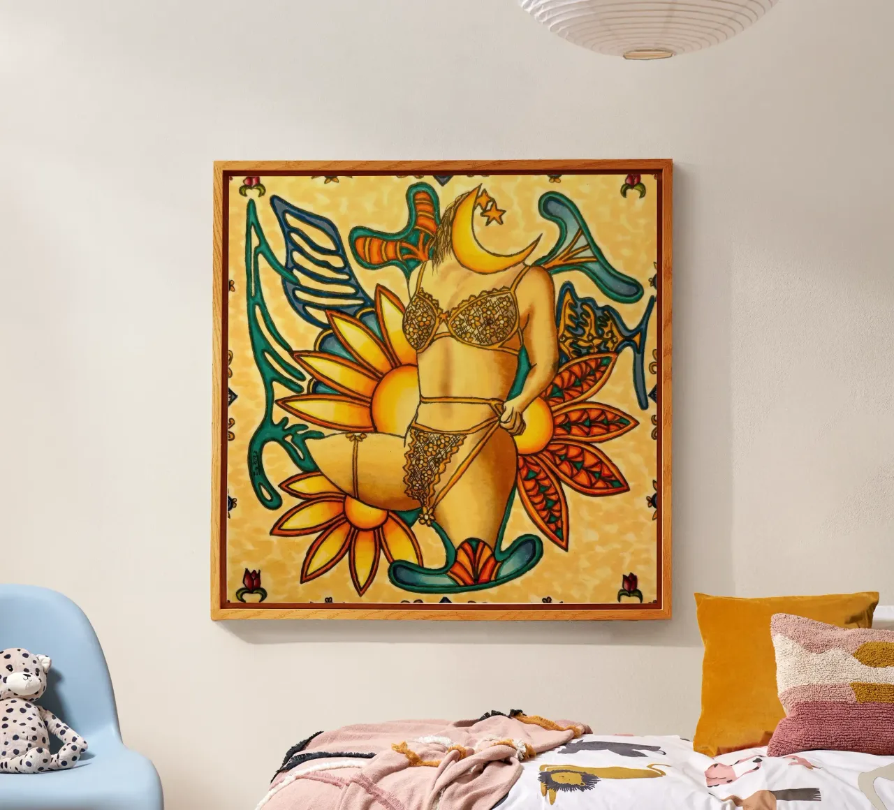 Donna Luna plexiglass da Amseldsg