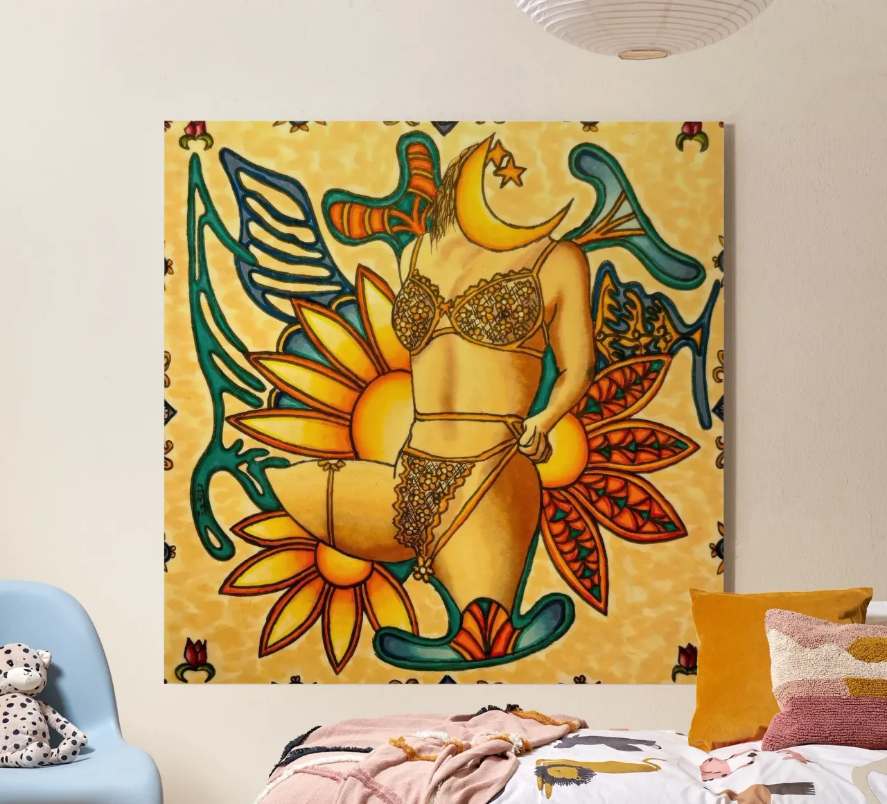 Donna Luna plexiglass da Amseldsg