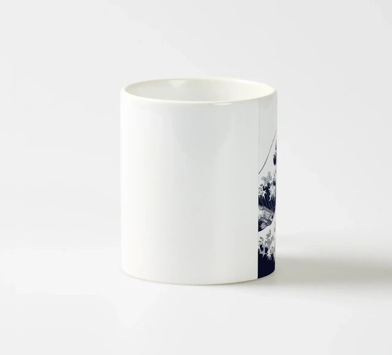 Great Wave & Eiffel Tower keramische mok van edsonramosart
