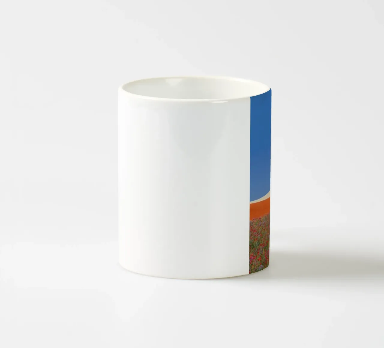 single tree in giant hill tazza in ceramica da andern