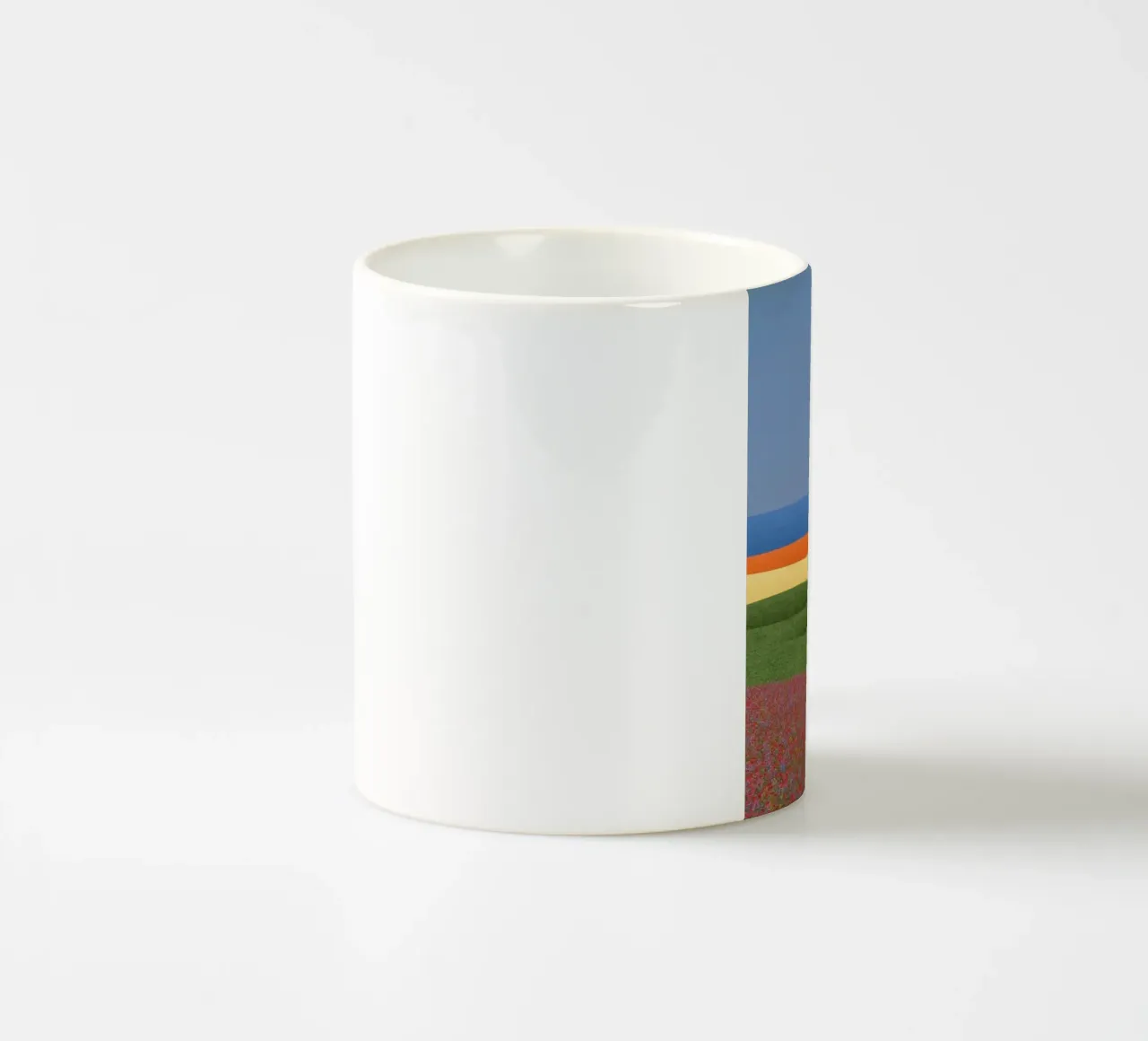 single tree in huge hill tazza in ceramica da andern