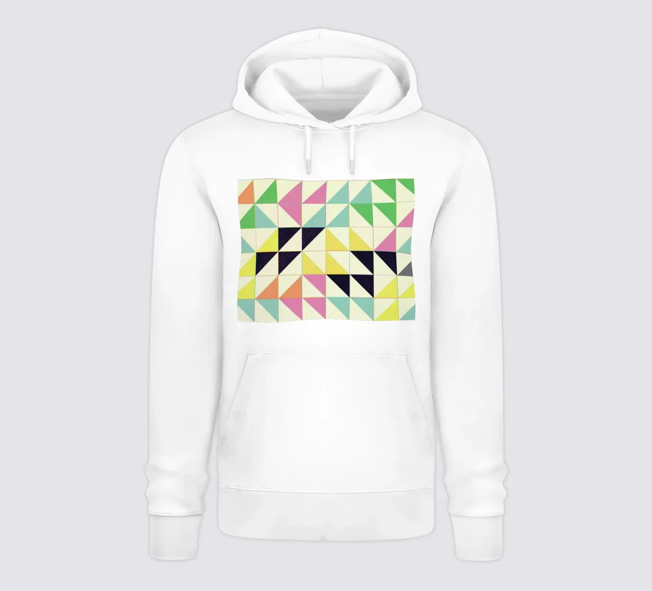 Triángulos y cuadrados I sudadera con capucha de Metron