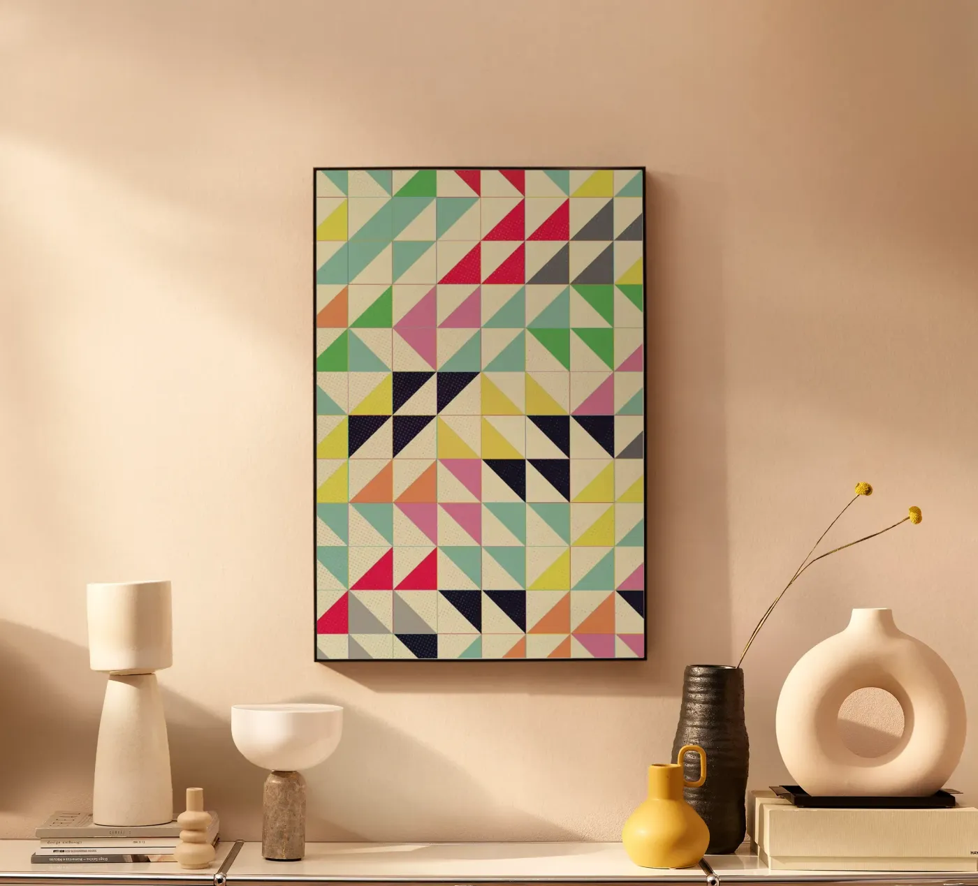 Triangoli e quadrati I plexiglass da Metron