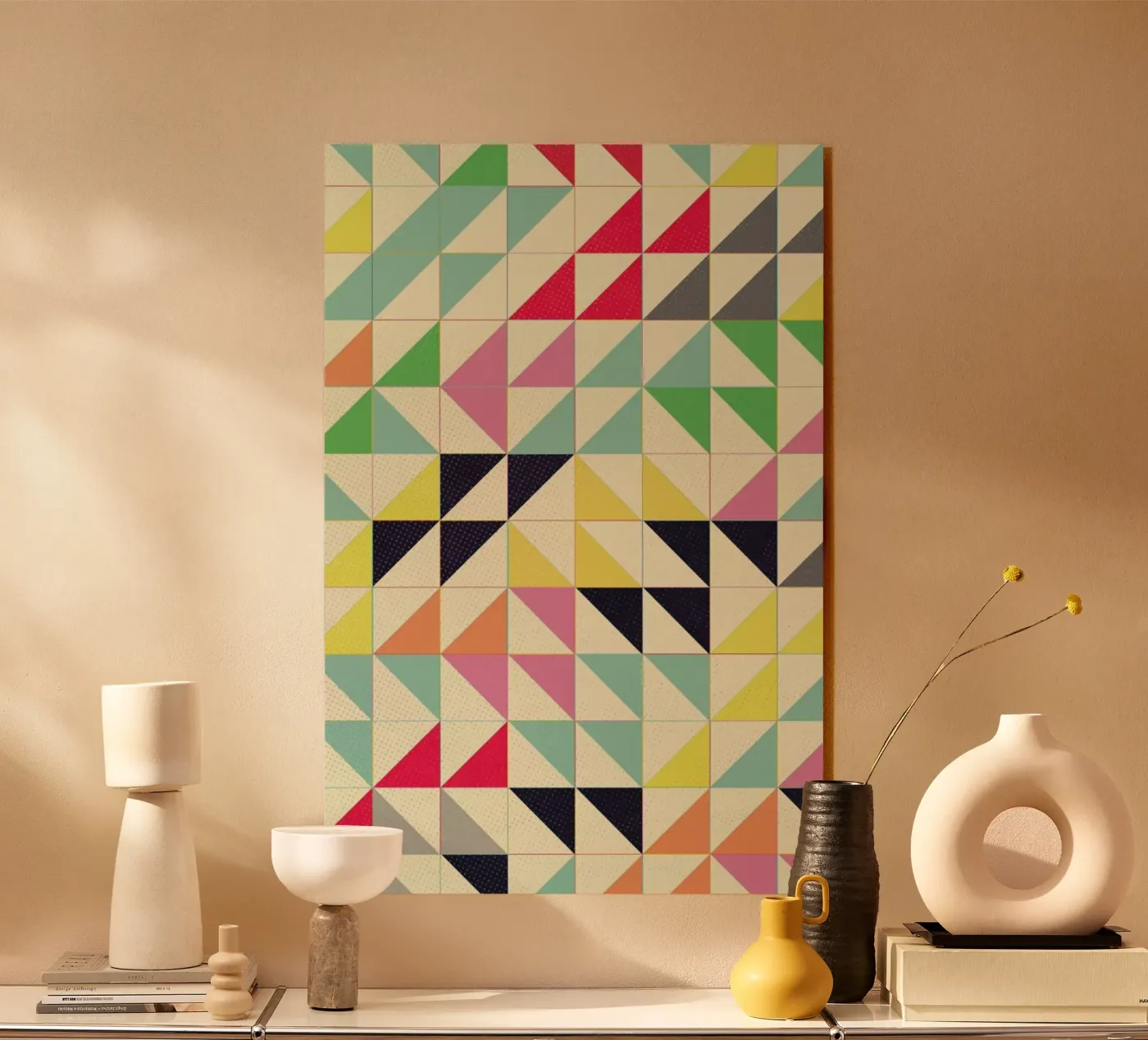 Triangoli e quadrati I plexiglass da Metron