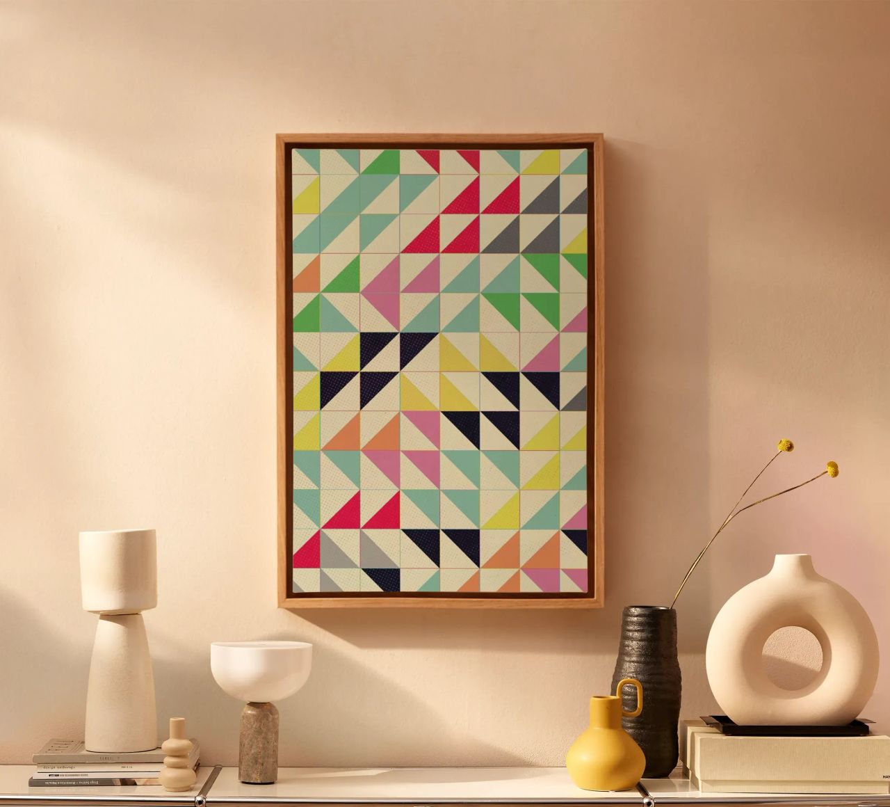 Triangoli e quadrati I tela da Metron