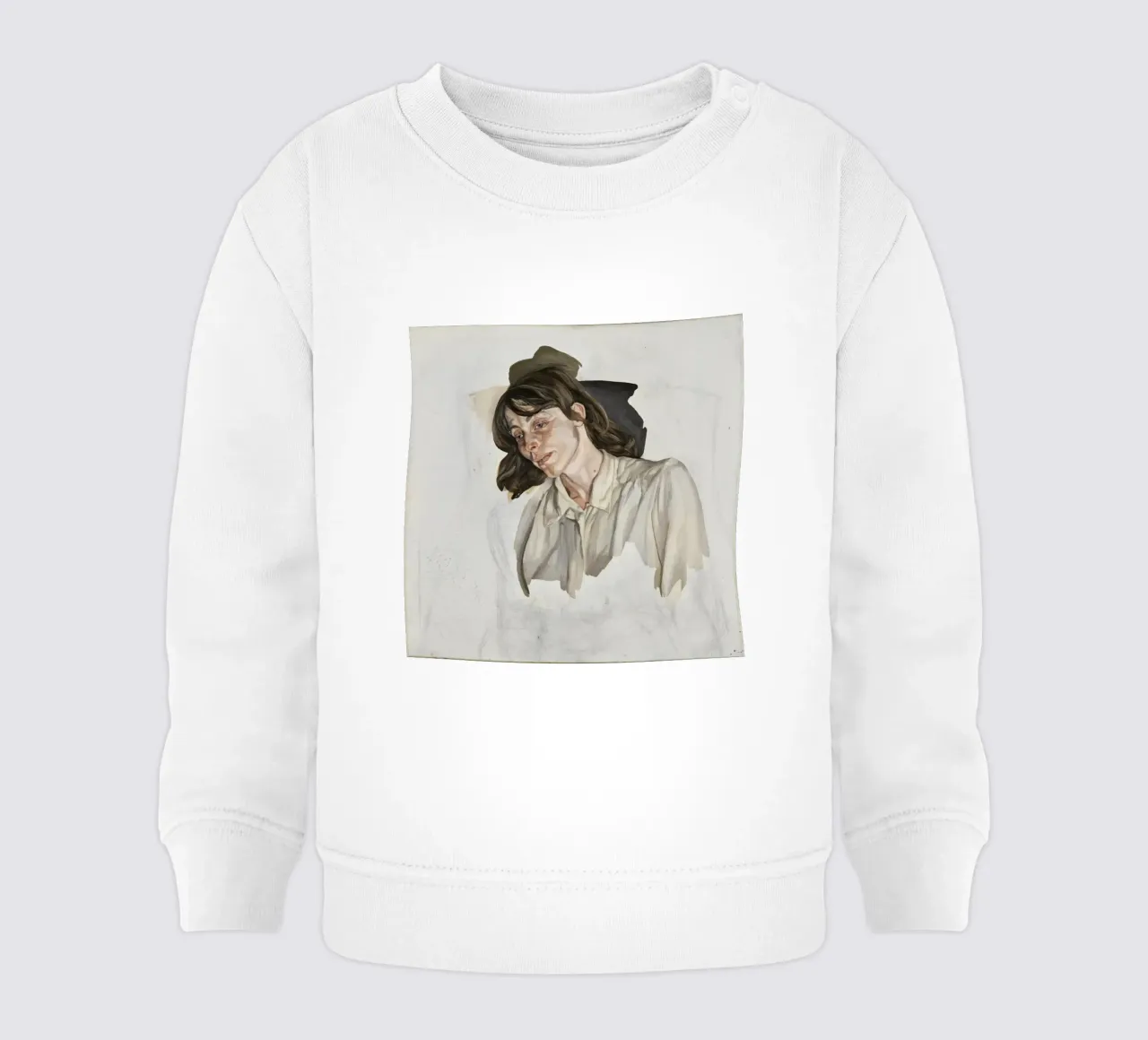 Ultimo retrato - Lucian Freud felpa neonato da julyebayprint