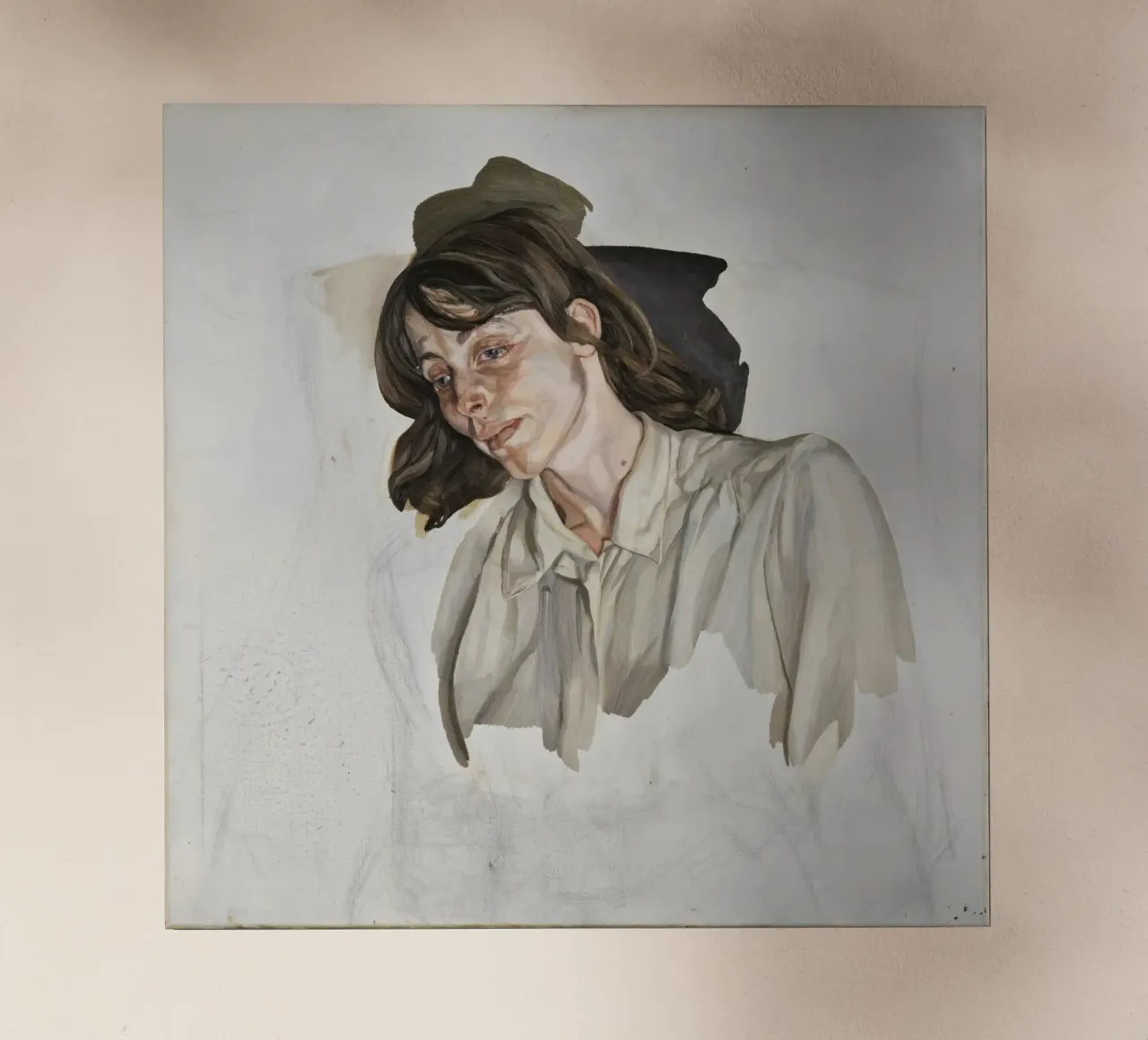 Ultimo retrato - Lucian Freud pellicola backlit da julyebayprint