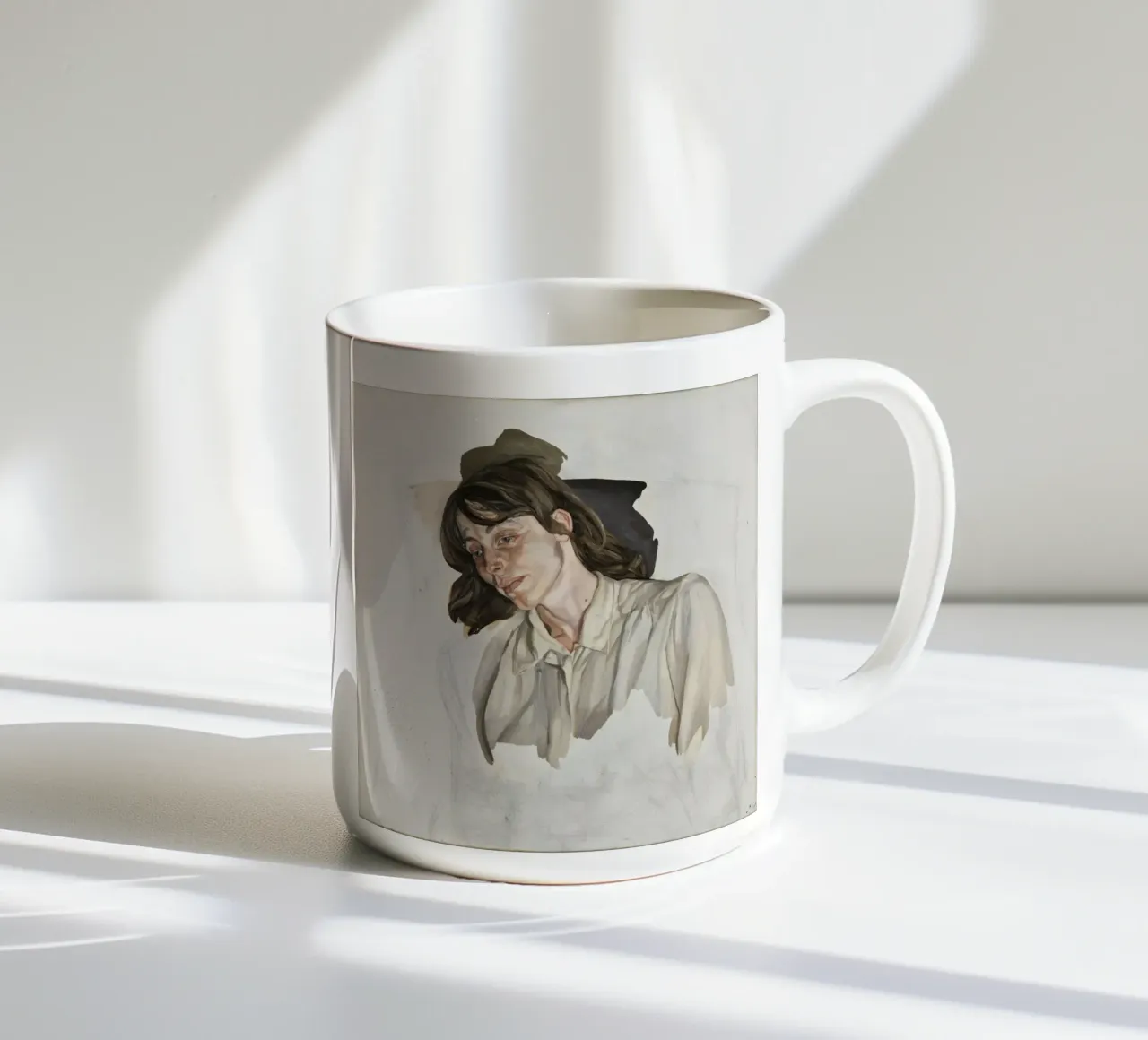 Ultimo retrato - Lucian Freud tazza in ceramica da julyebayprint