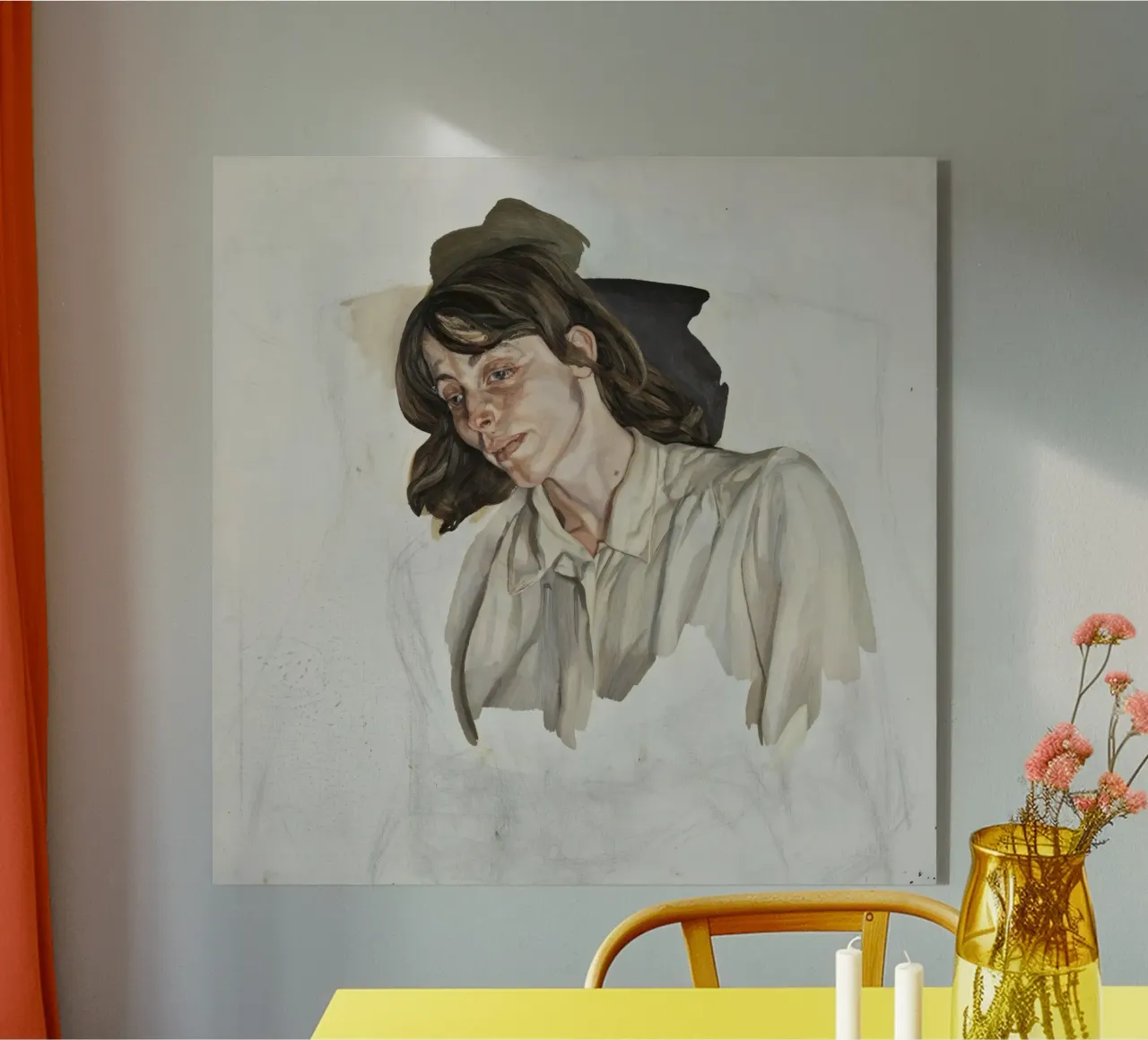 Ultimo retrato - Lucian Freud plexiglass da julyebayprint