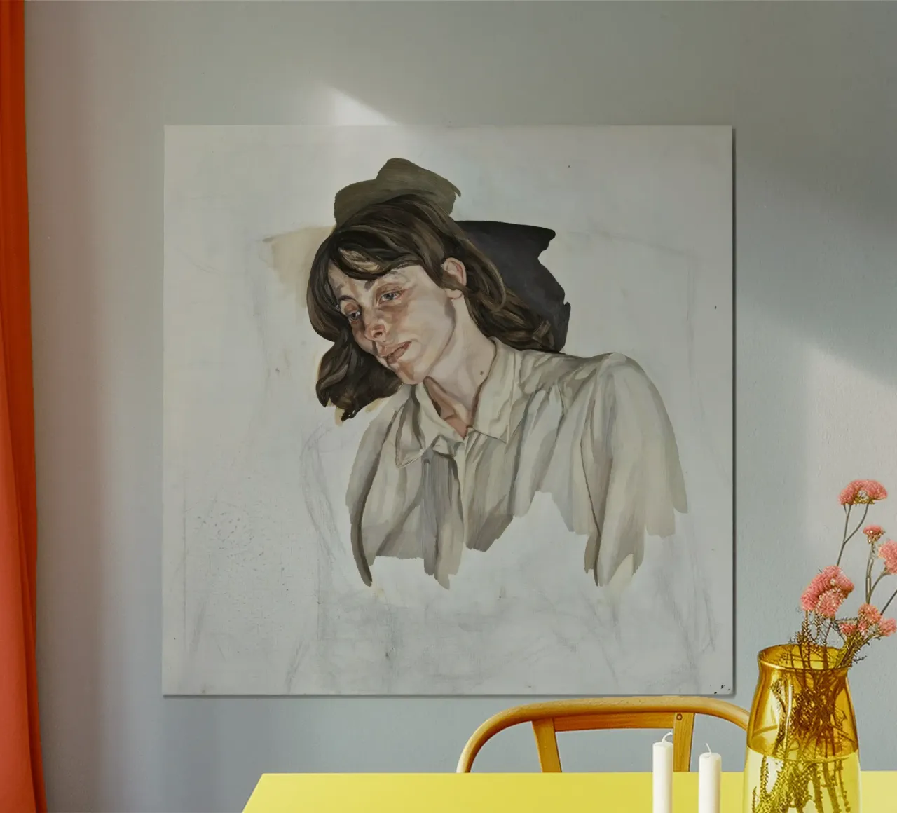 Ultimo retrato - Lucian Freud carta hahnemühle da julyebayprint