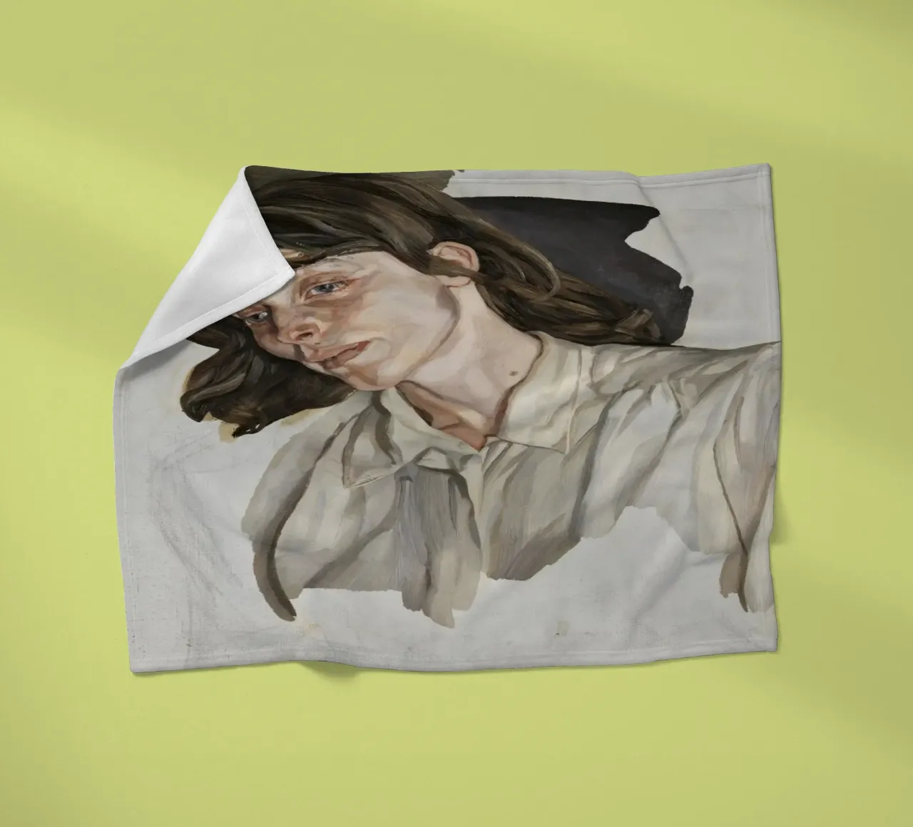 Ultimo retrato - Lucian Freud coperta in pile da julyebayprint