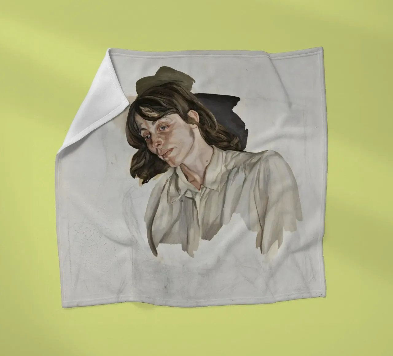 Ultimo retrato - Lucian Freud coperta in pile da julyebayprint
