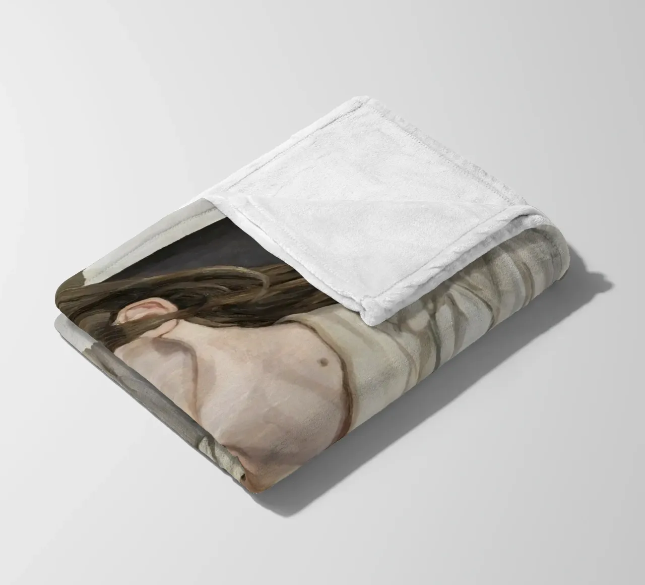 Ultimo retrato - Lucian Freud coperta in pile da julyebayprint