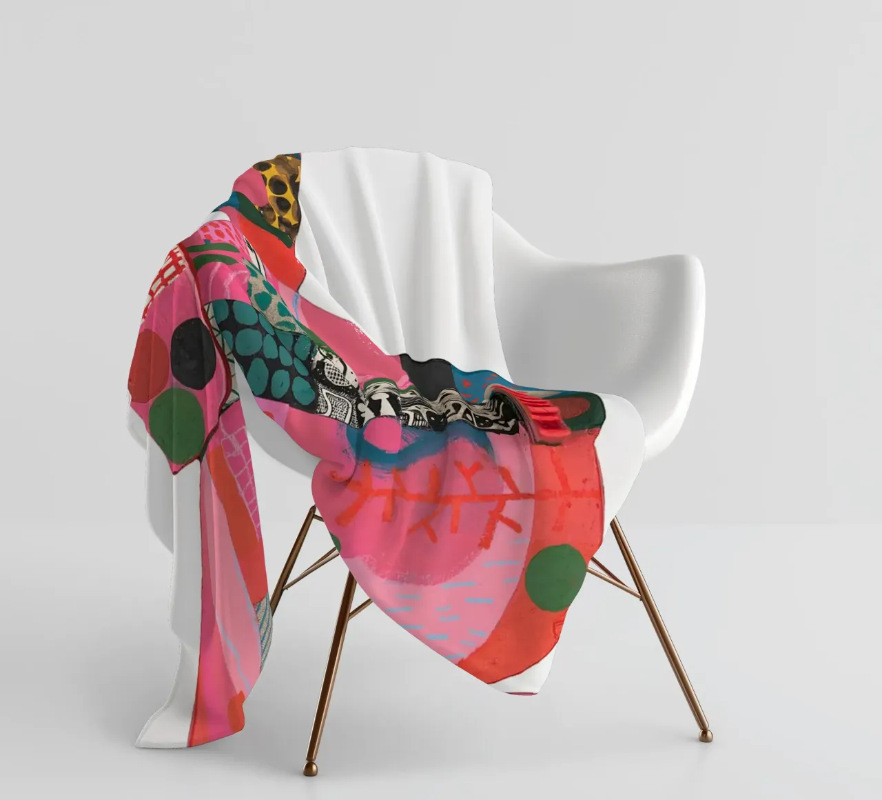 Hot Mess Unhinged 1A, 2023 coperta in pile da Stacey Stubbs